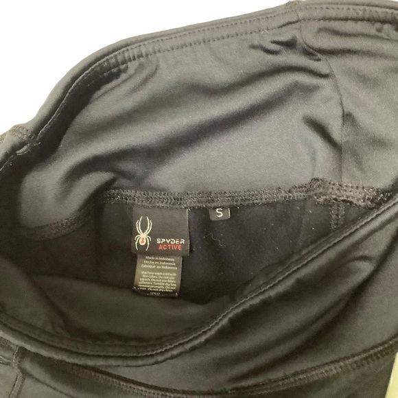 Spyder Cold Weather Legging Sz Small Black - Picture 3 of 9